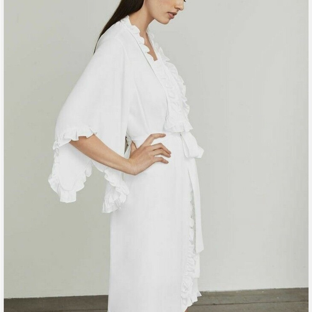 BCBGMAXAZRIA
Denisa Ruffled Robe Dress